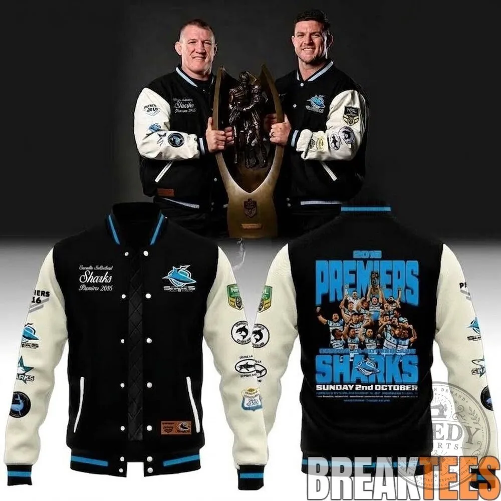 Cronulla Sharks 2016 Premiers Anniversary Rugby Jacket