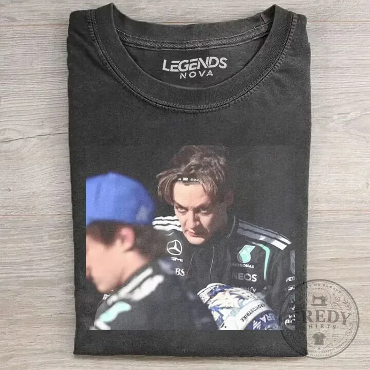 George Russell Angry Emperor Iconic Moment Graphic T-Shirt