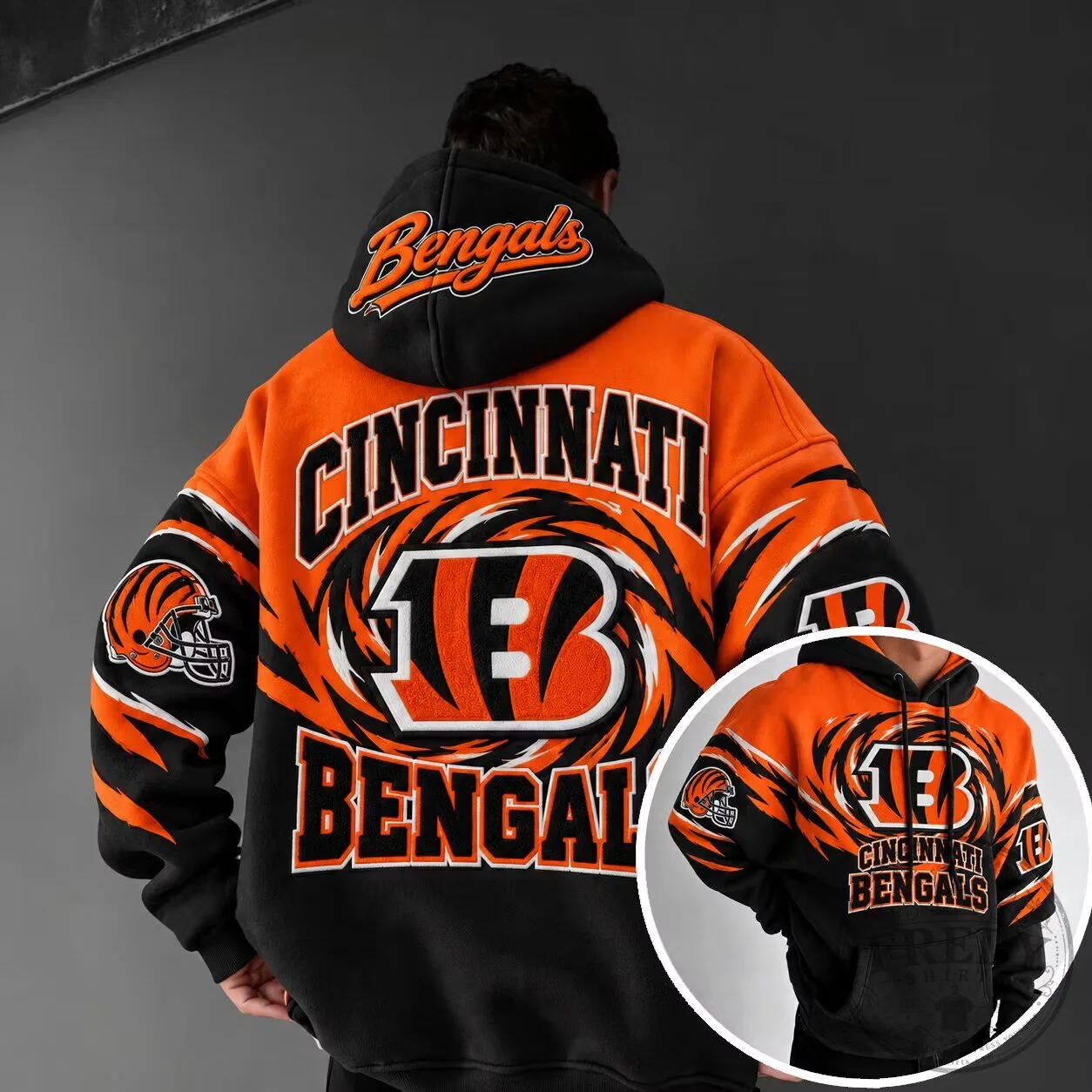 Cincinnati Bengals Football Team Fan Hoodie