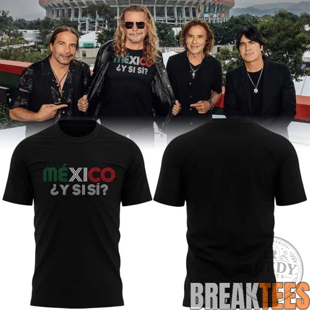 Fletand Y Si Si Mexico World Cup 2026 Black T-Shirt