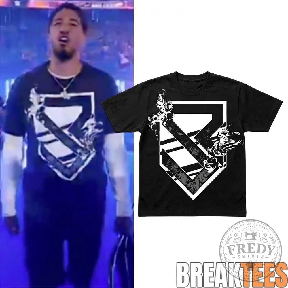 Tyrese Haliburton Seth Rollins Flames Black Graphic Print T-Shirt 5 Tyrese Haliburton Seth Rollins Flames Black Graphic Print T-Shirt