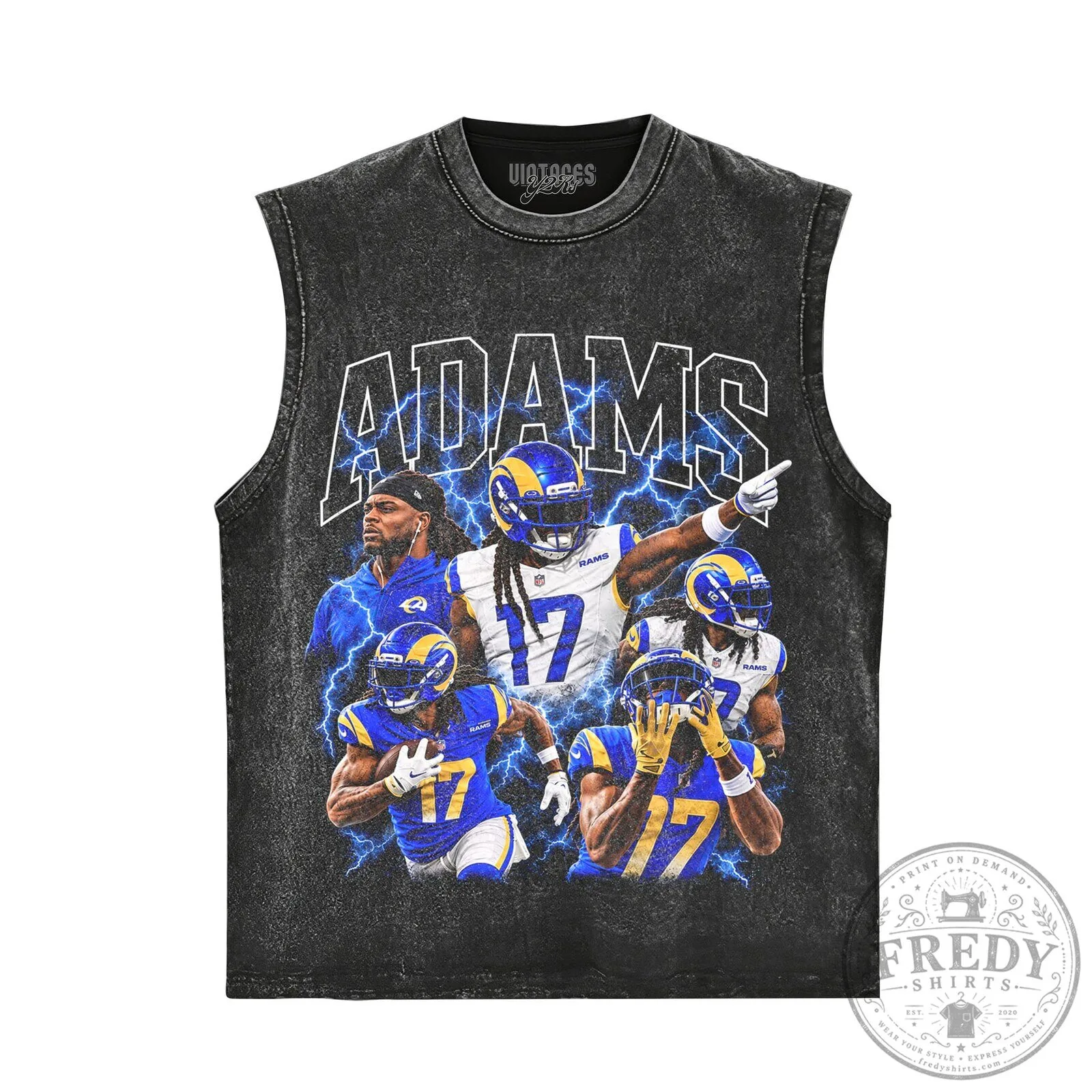 Graphic T-Shirt Featuring Football Player Davante Adams 13 Graphic T-Shirt Featuring Football Player Davante Adams