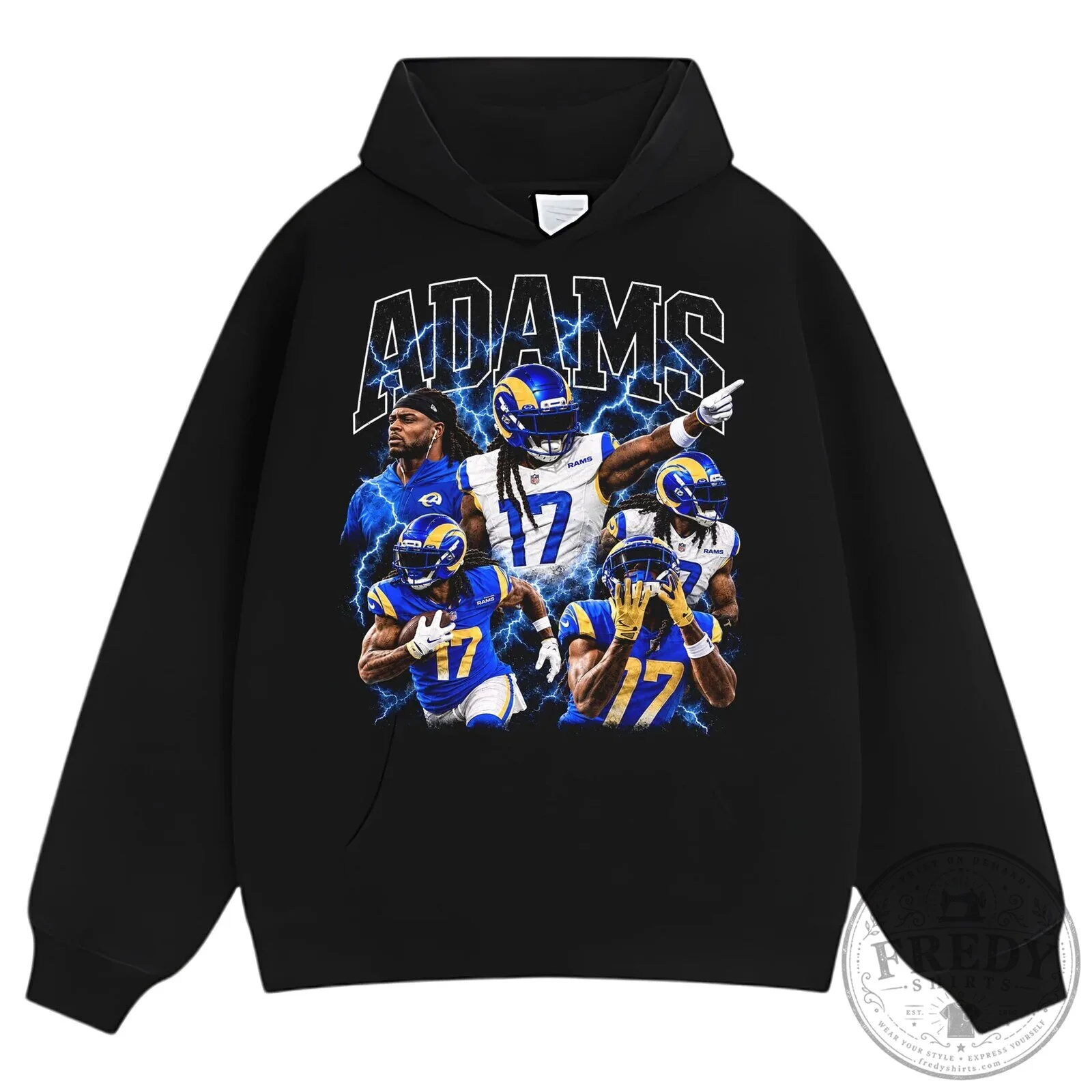 Graphic T-Shirt Featuring Football Player Davante Adams 17 Graphic T-Shirt Featuring Football Player Davante Adams