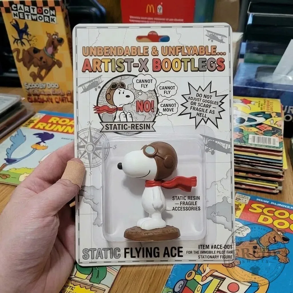 Snoopy Flying Ace Static Resin Collectible Figure