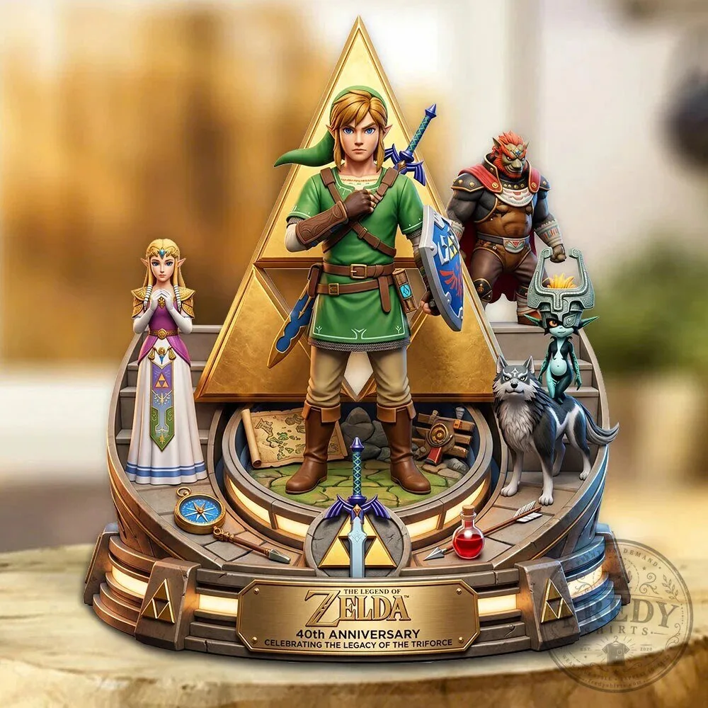 40th Anniversary Collectible Figurine of The Legend of Zelda