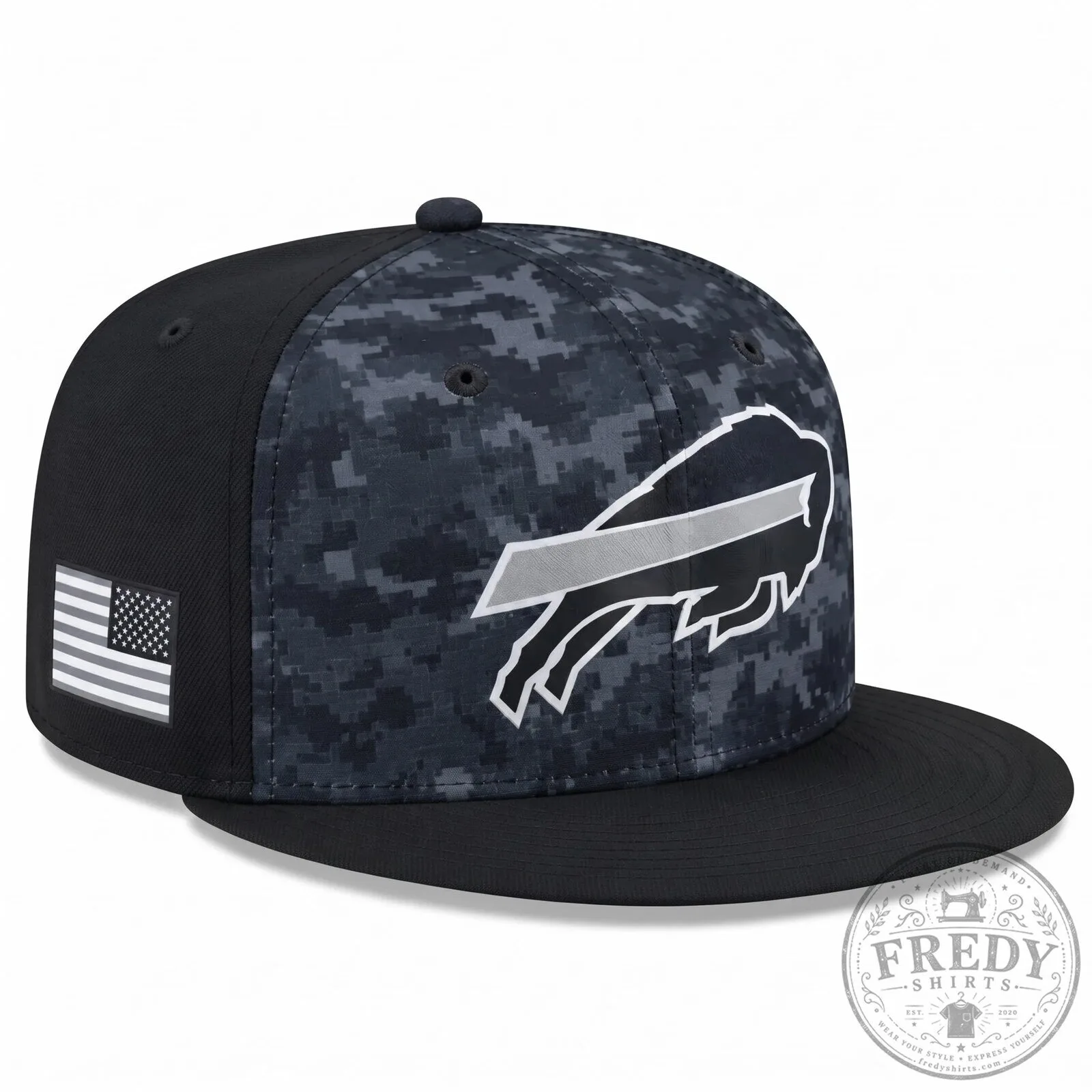 Buffalo Bills Salute To Service 2026 Edition Snapback Cap