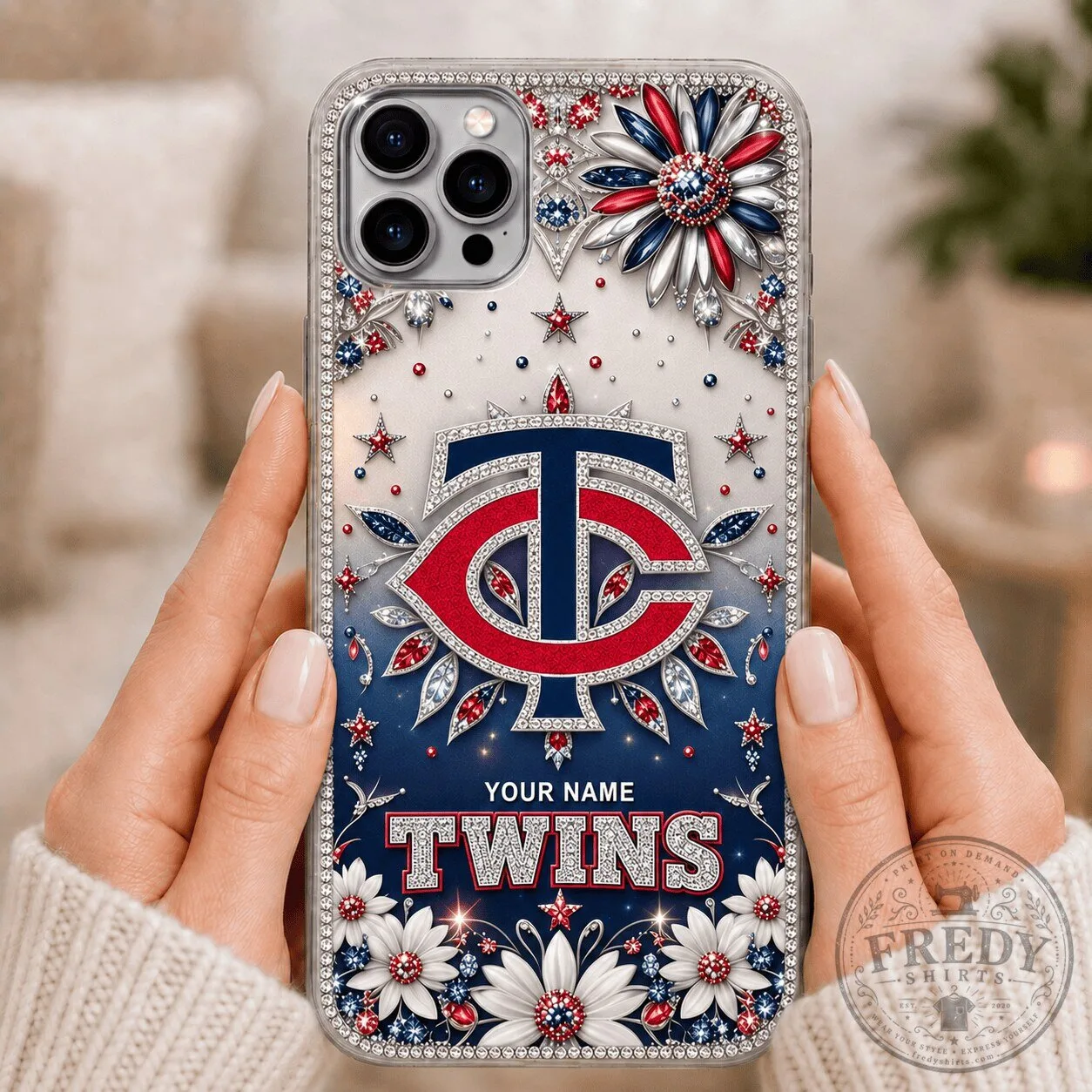 Minnesota Twins Baseball Team Custom Name Phone Case for Apple iPhone