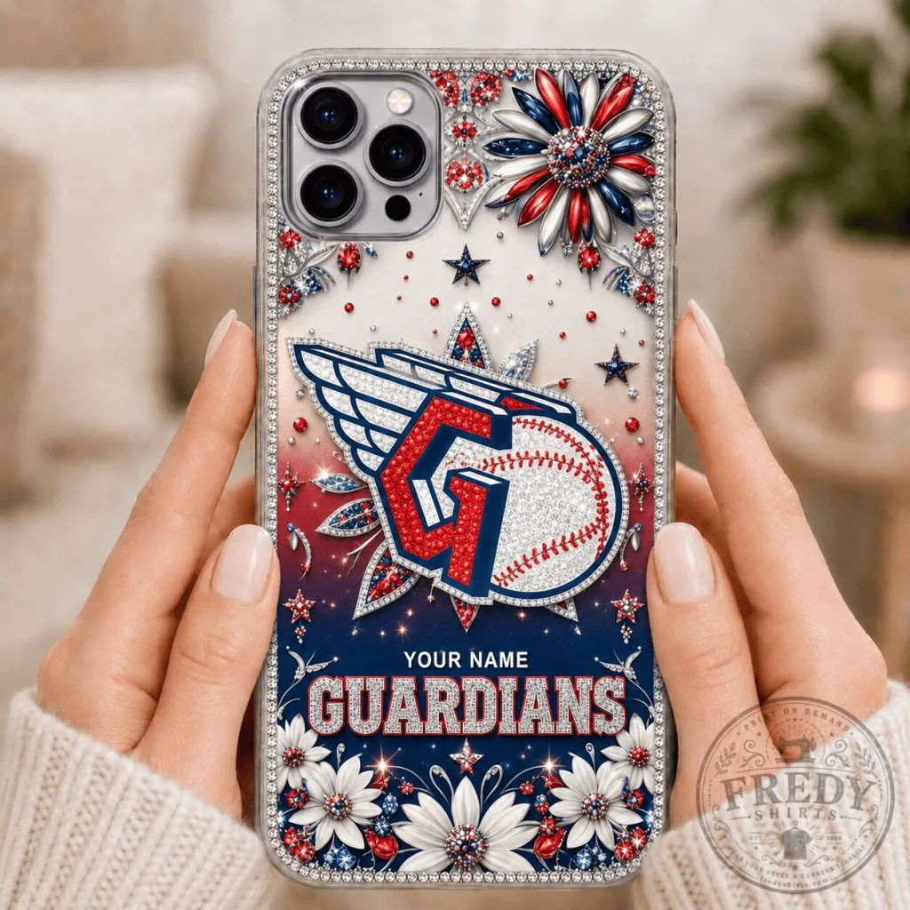 Cleveland Guardians Baseball Team Custom Name Phone Case Cleveland Guardians Baseball Team Custom Name Phone Case