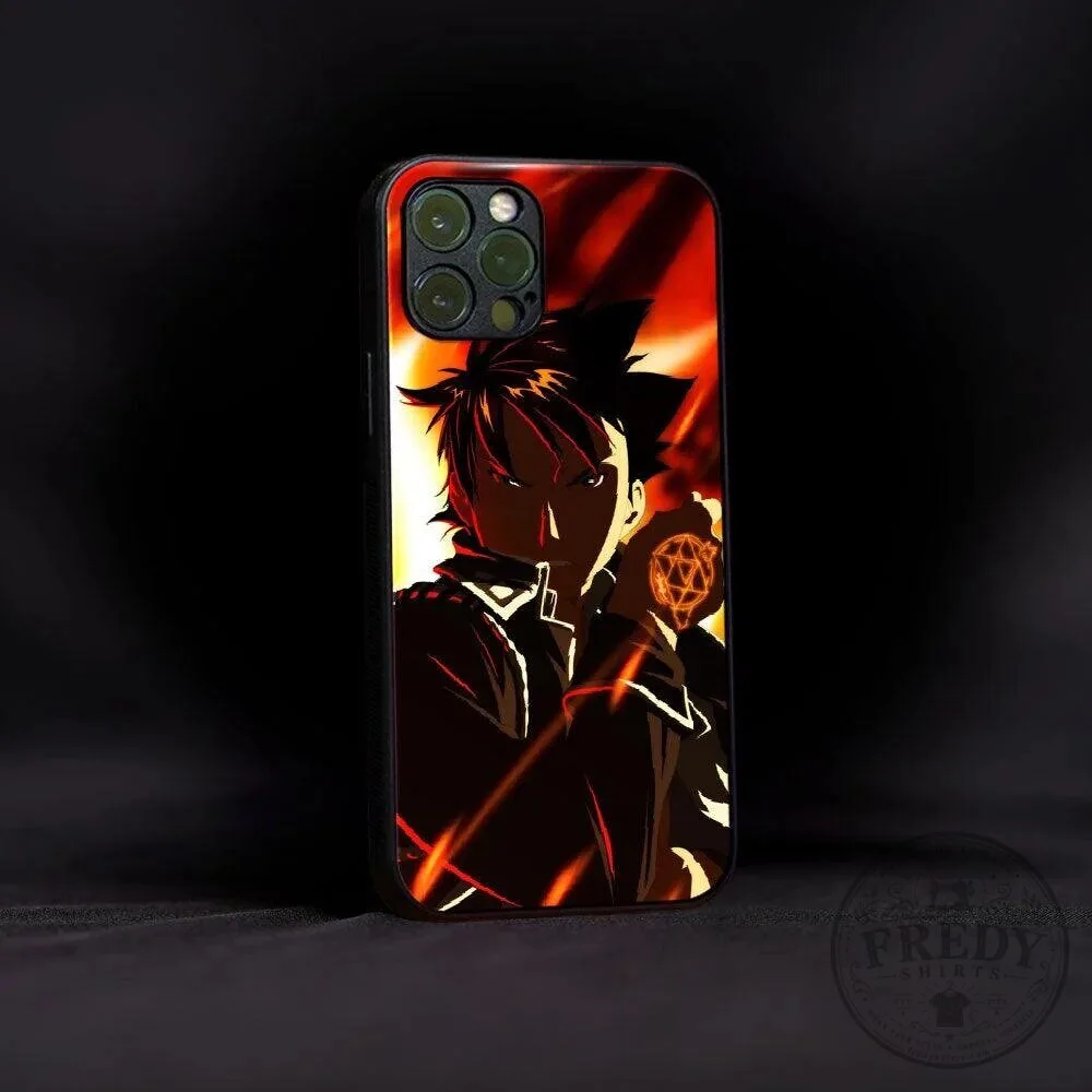 Fullmetal Alchemist Roy Mustang Anime Character Art Phone Case