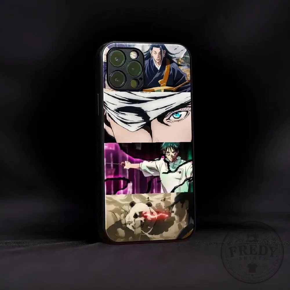 Jujutsu Kaisen Anime Characters Manga Art iPhone Case