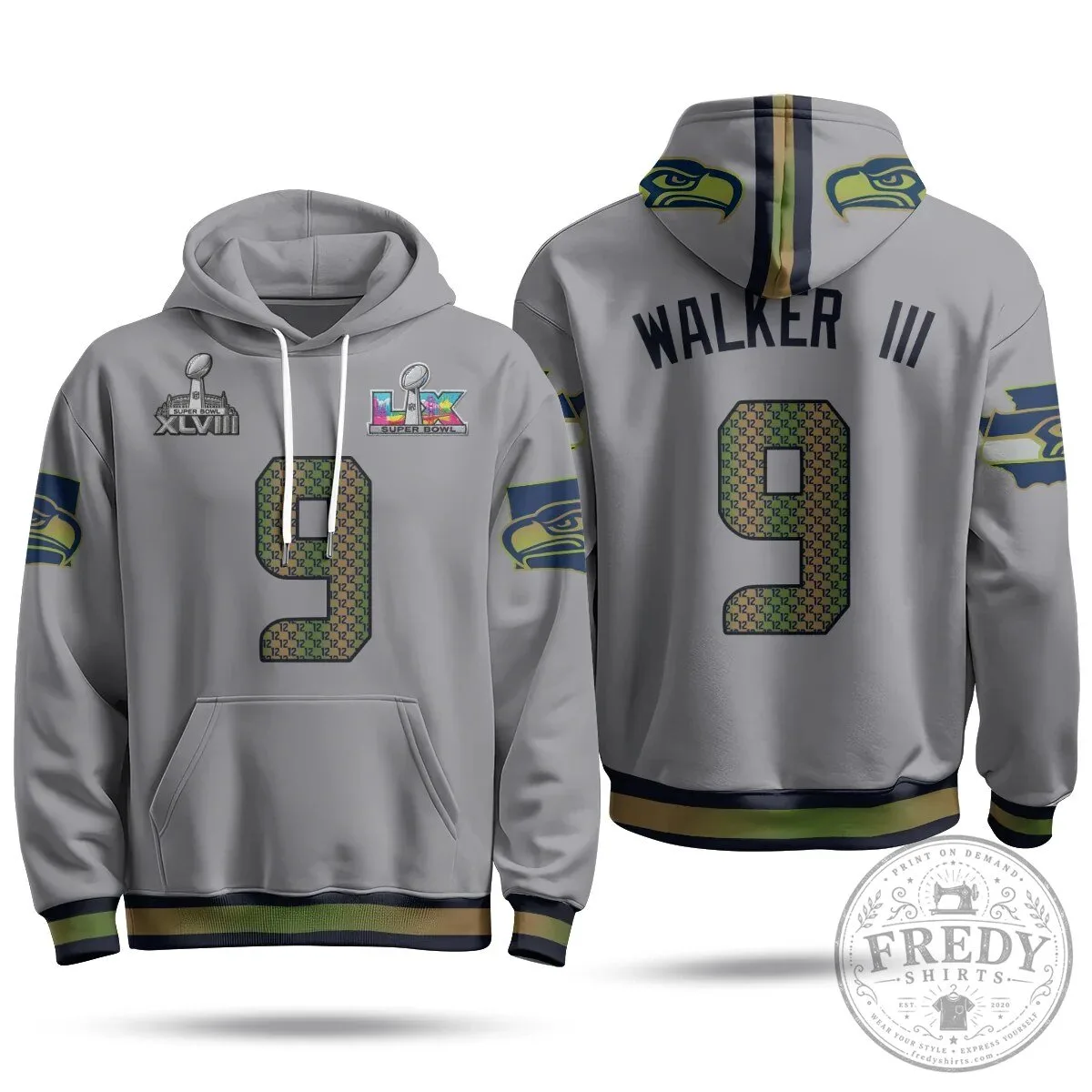 Jaxon Smith-Njigba Number 11 Hoodie - Seattle Seahawks Super Bowl XLVIII Champions Gear 45 Jaxon Smith-Njigba Number 11 Hoodie - Seattle Seahawks Super Bowl XLVIII Champions Gear