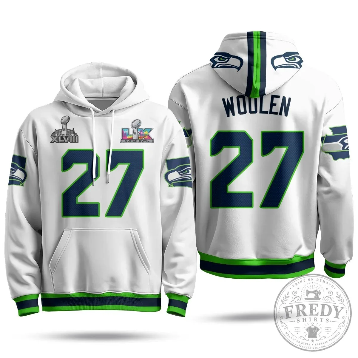 Jaxon Smith-Njigba Number 11 Hoodie - Seattle Seahawks Super Bowl XLVIII Champions Gear 68 Jaxon Smith-Njigba Number 11 Hoodie - Seattle Seahawks Super Bowl XLVIII Champions Gear