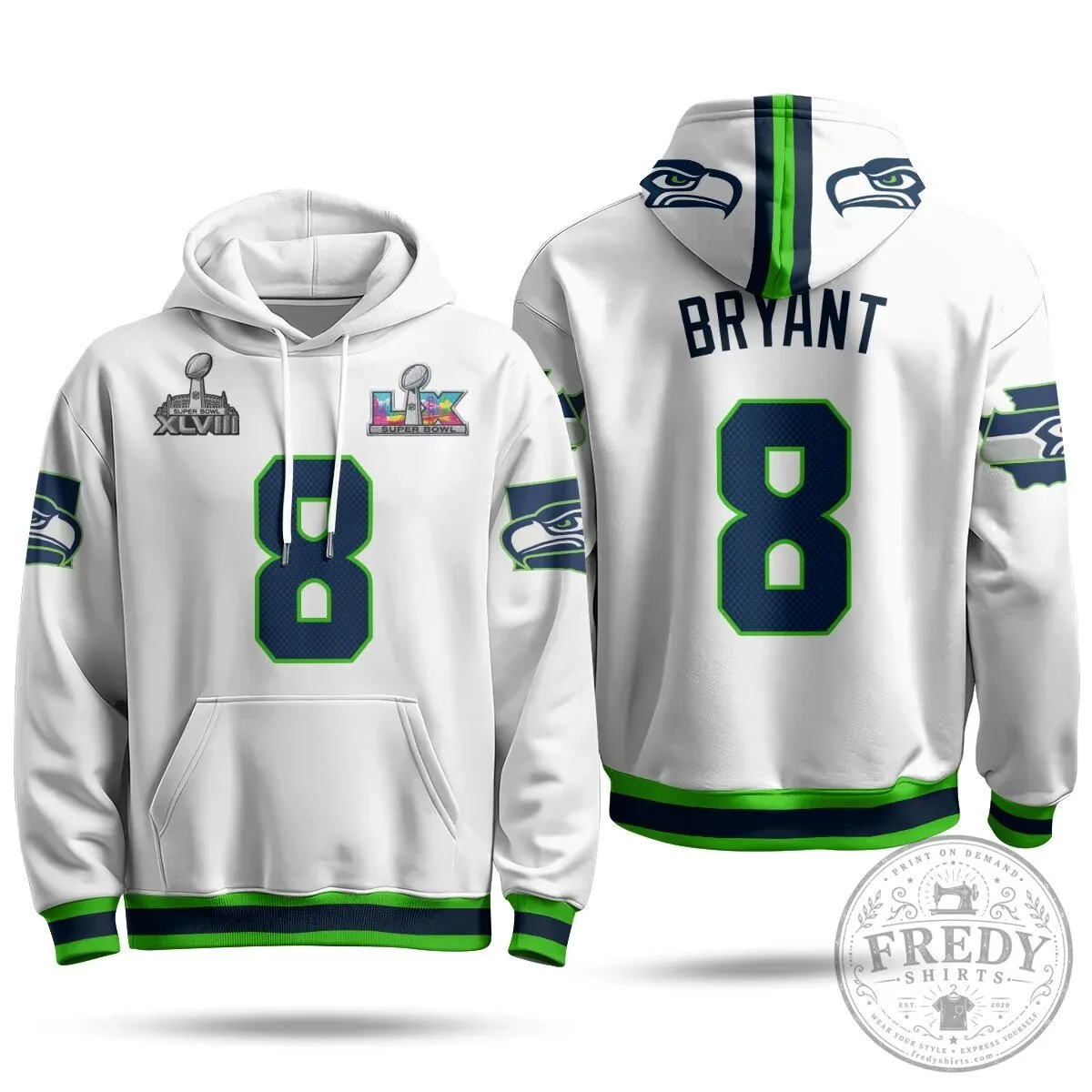 Jaxon Smith-Njigba Number 11 Hoodie - Seattle Seahawks Super Bowl XLVIII Champions Gear 71 Jaxon Smith-Njigba Number 11 Hoodie - Seattle Seahawks Super Bowl XLVIII Champions Gear
