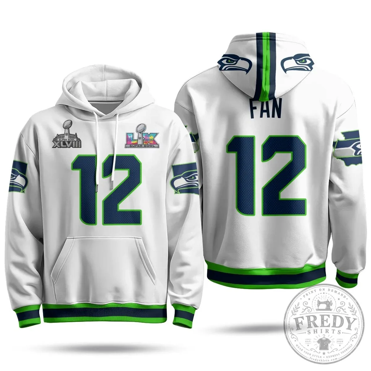 Jaxon Smith-Njigba Number 11 Hoodie - Seattle Seahawks Super Bowl XLVIII Champions Gear 72 Jaxon Smith-Njigba Number 11 Hoodie - Seattle Seahawks Super Bowl XLVIII Champions Gear