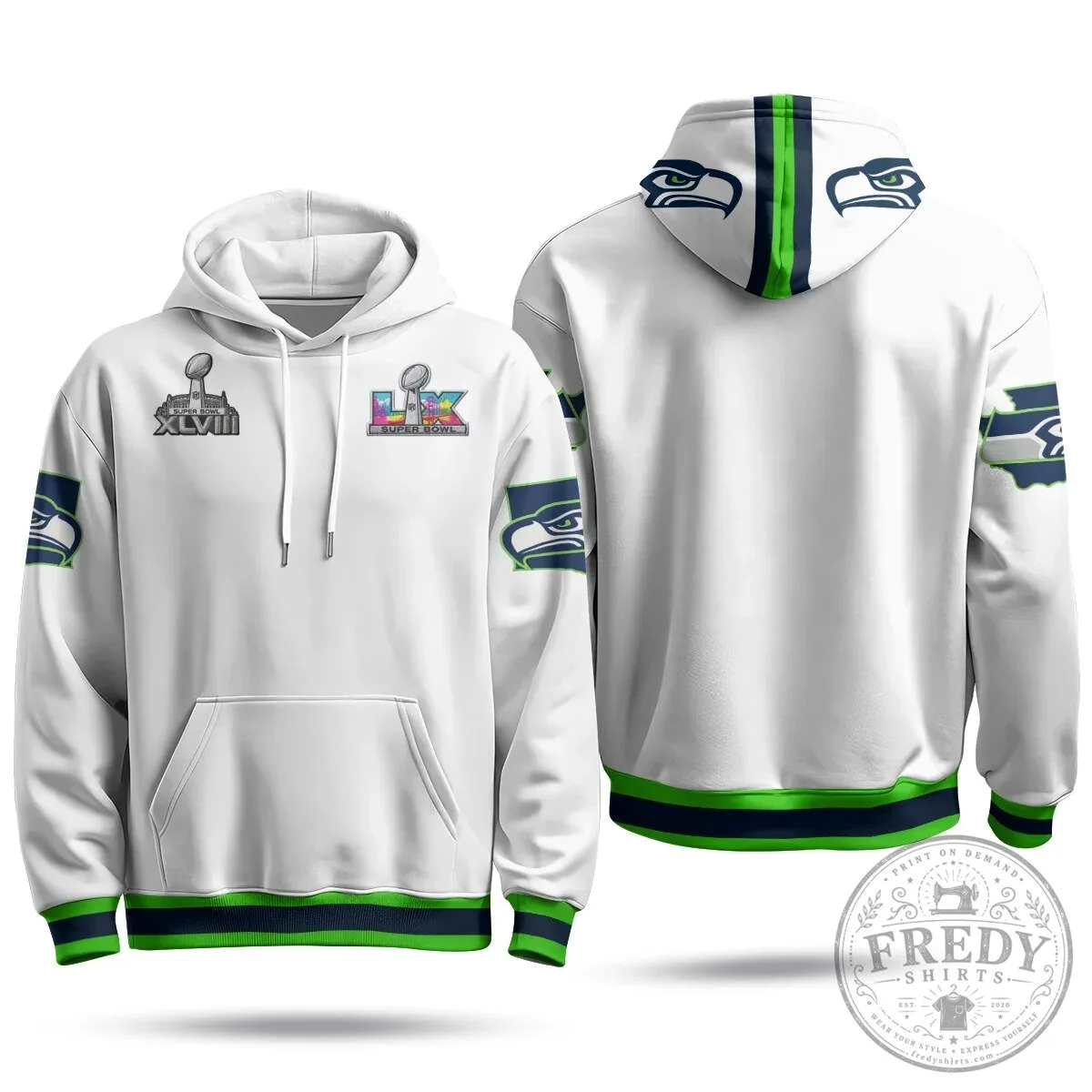 Jaxon Smith-Njigba Number 11 Hoodie - Seattle Seahawks Super Bowl XLVIII Champions Gear 73 Jaxon Smith-Njigba Number 11 Hoodie - Seattle Seahawks Super Bowl XLVIII Champions Gear