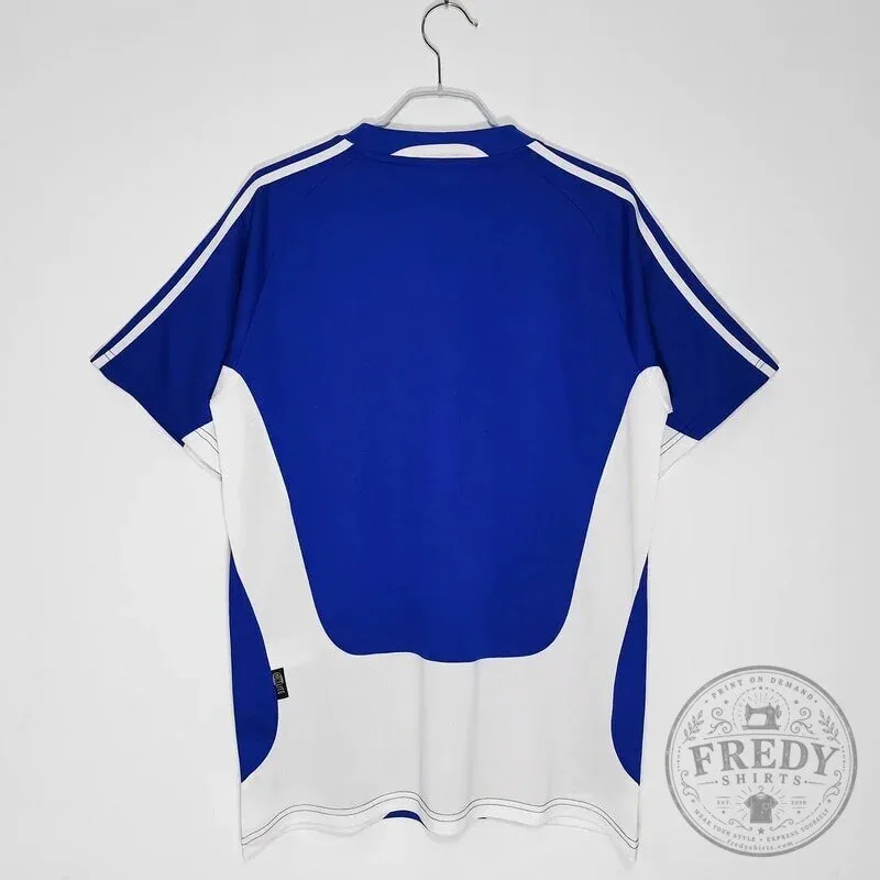 Greece National Football Team 2004 Home Retro Soccer Jersey